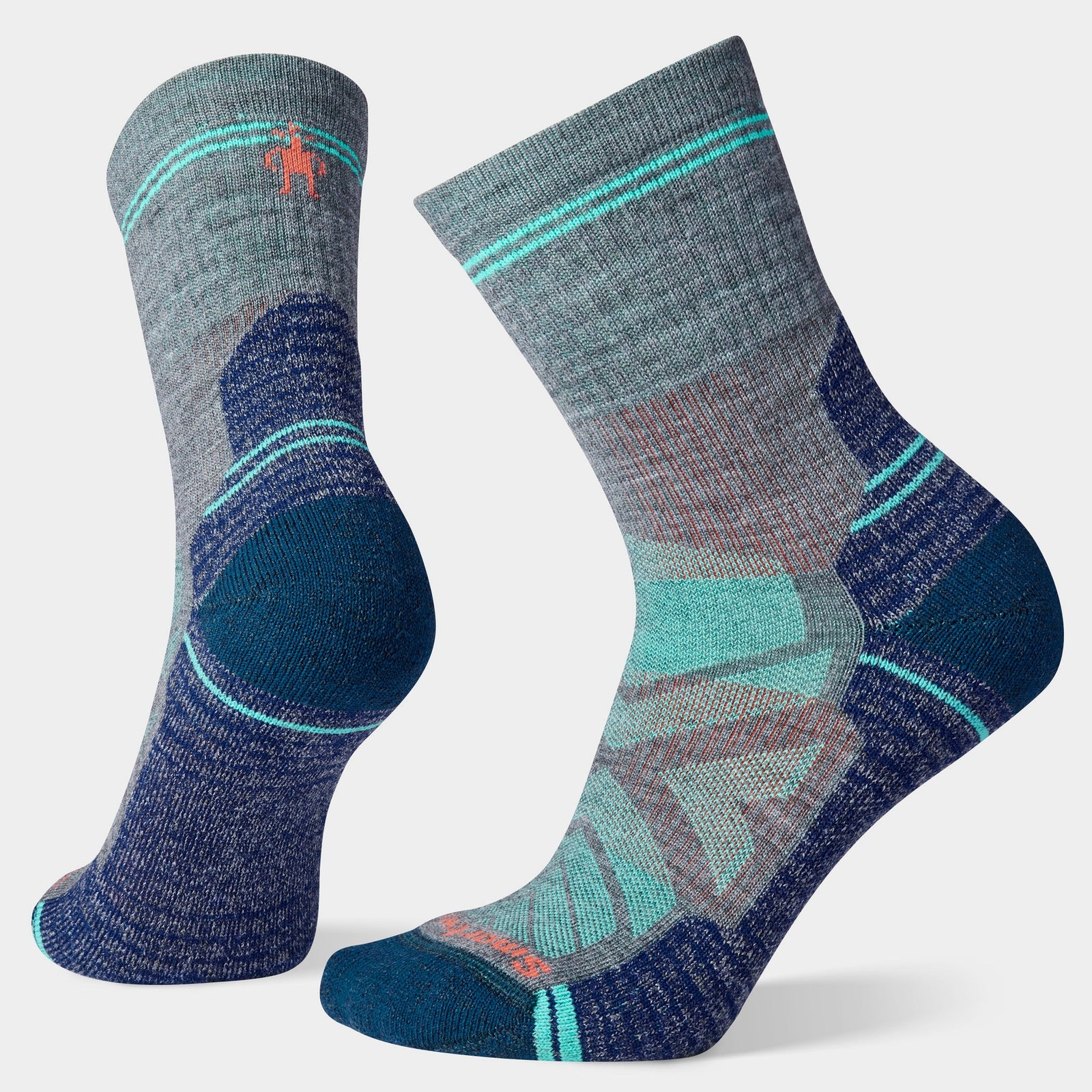 Women's Hike Mid Crew Socks Black - ver - 1