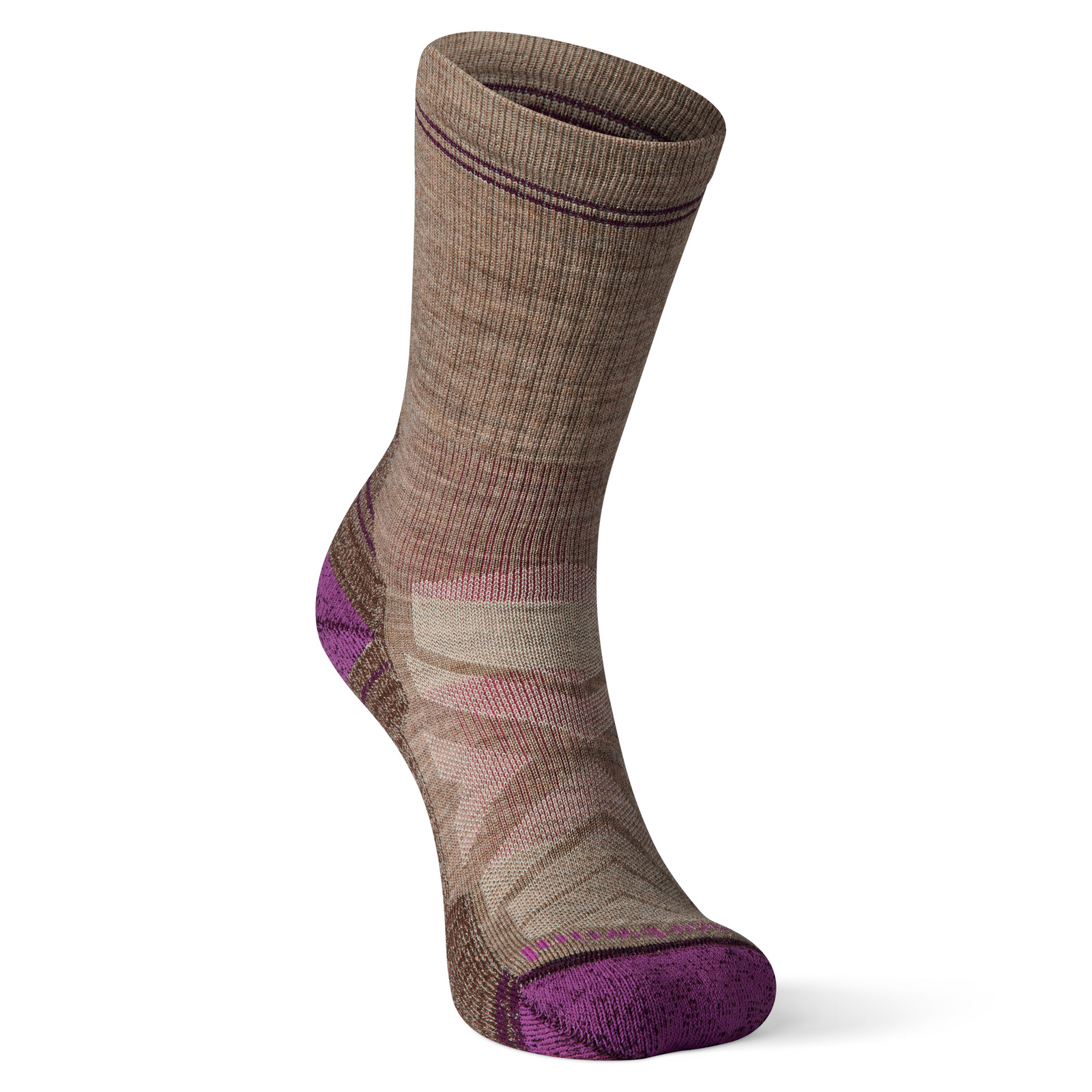 Women's Hike Crew Socks Charcoal - ver - 2
