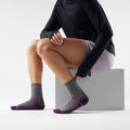 Women's Hike Crew Socks Medium Gray - ver - 2