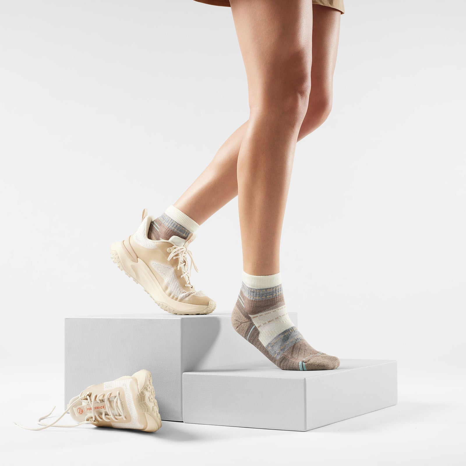 Women's Hike Margarita Ankle Socks Ash - ver - 2