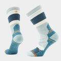 Women's Hike Saturnsphere Crew Socks Charcoal - ver - 1