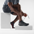 Hike Low Ankle Socks Charcoal - ver - 2