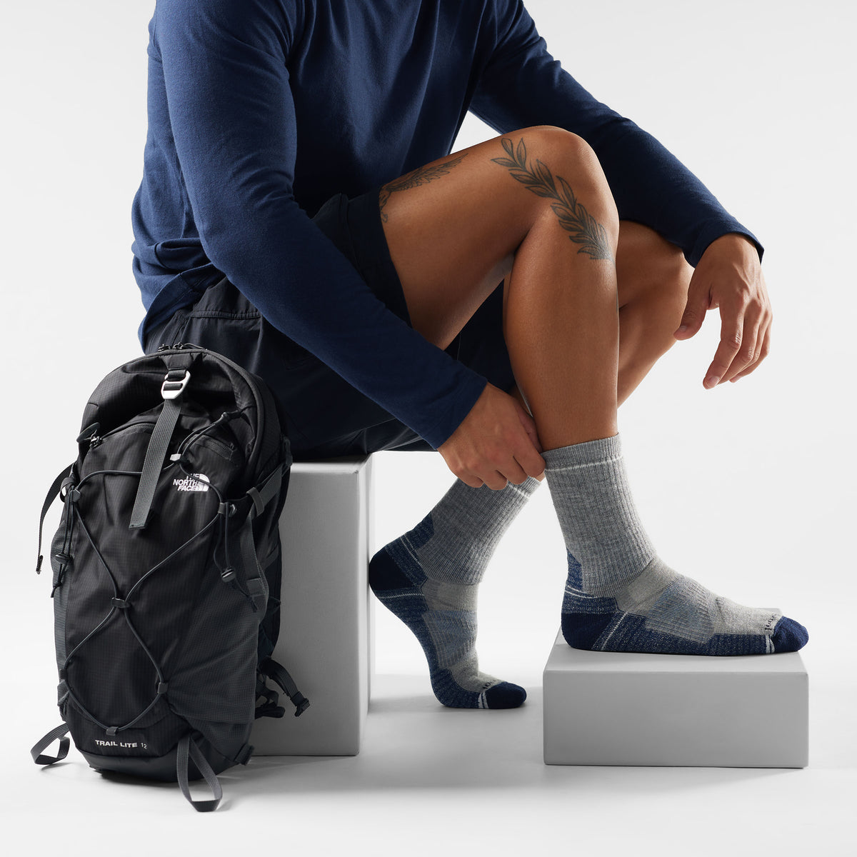 Hike Crew Socks Black - 2