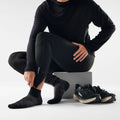 Run Ankle Socks Black - ver - 2