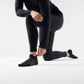 Women's Run Low Ankle Socks Black - ver - 2