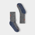 Kids' Hike Crew Socks Black - ver - 1