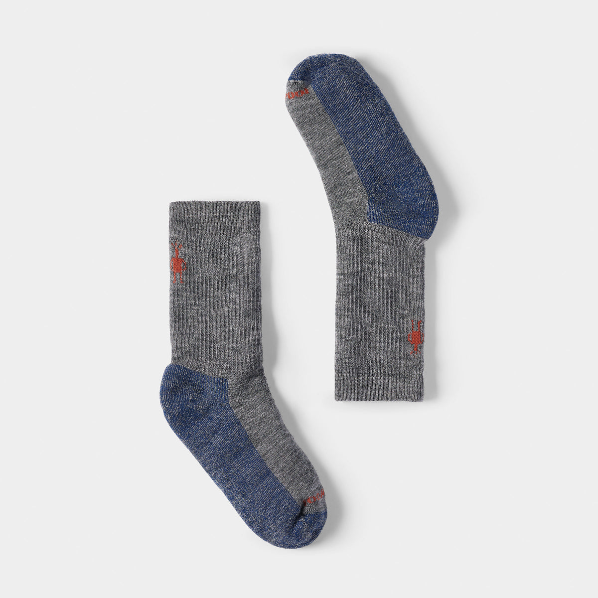 Kids' Hike Crew Socks Black - ver - 1