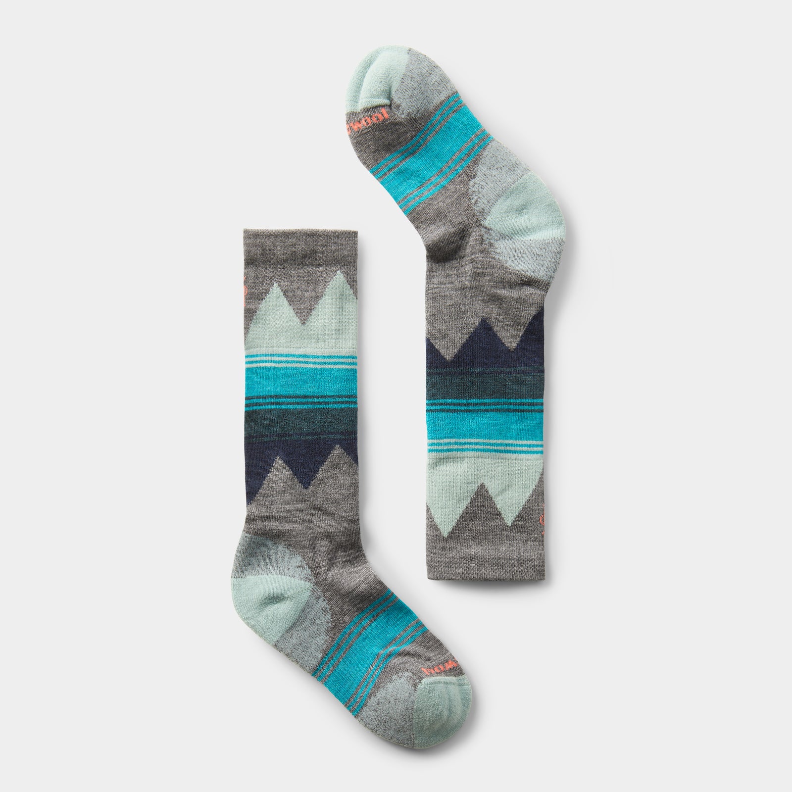 Kids' Ski Over The Calf Socks Black - ver - 1
