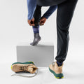 Hike Lolo Trail Crew Socks Medium Gray - ver - 2