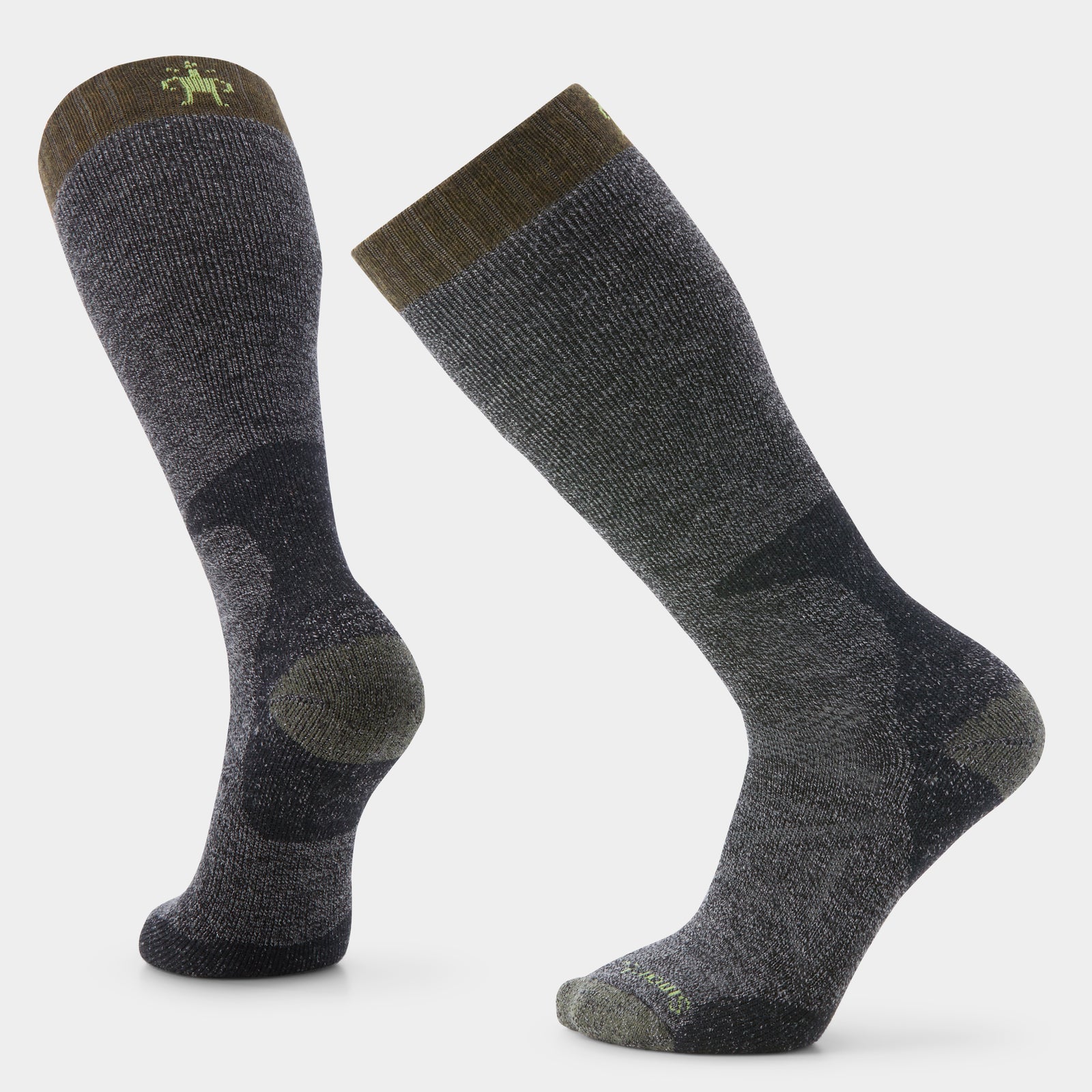 Hunt Over The Calf Socks Black - ver - 1