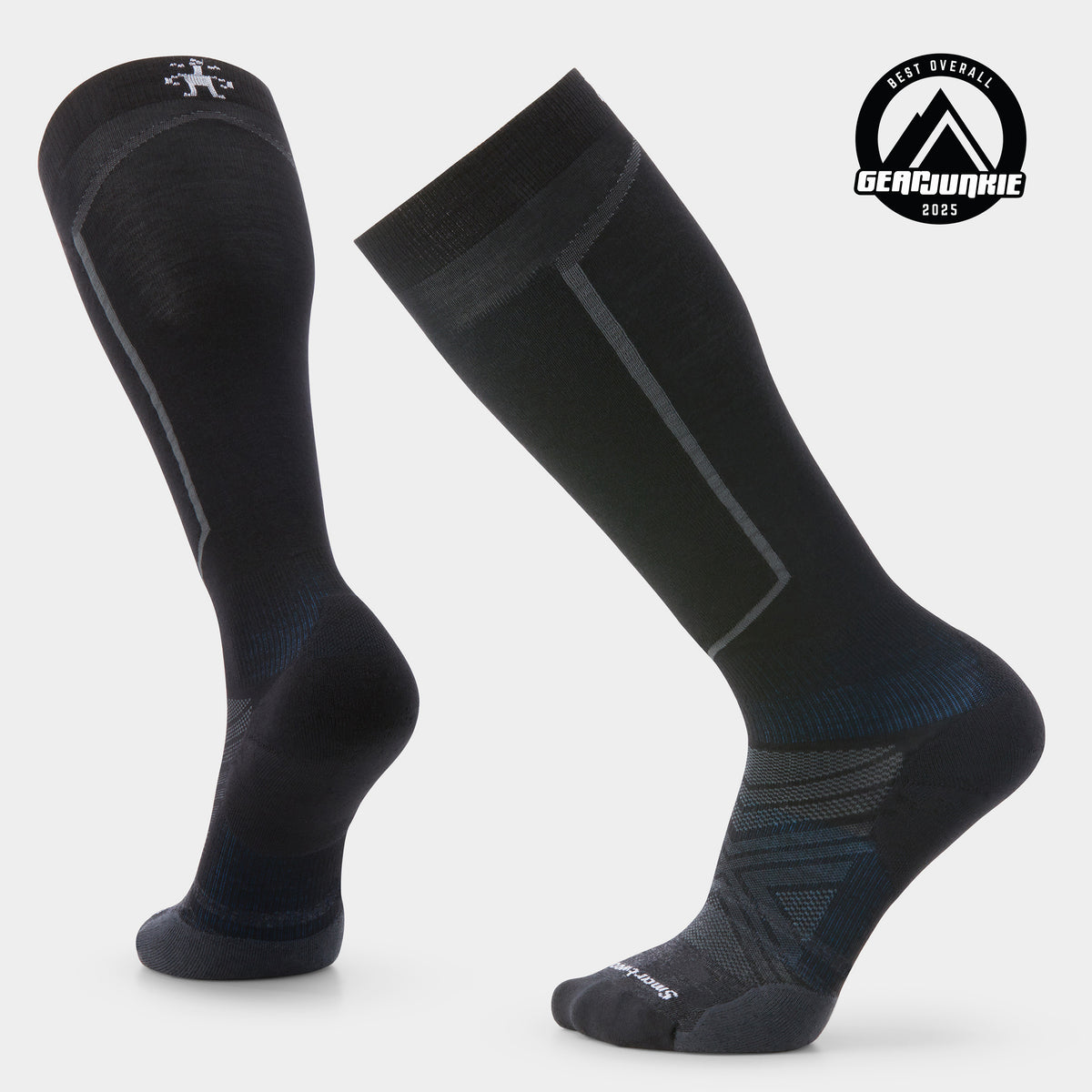 Ski Over The Calf Socks Black - 1