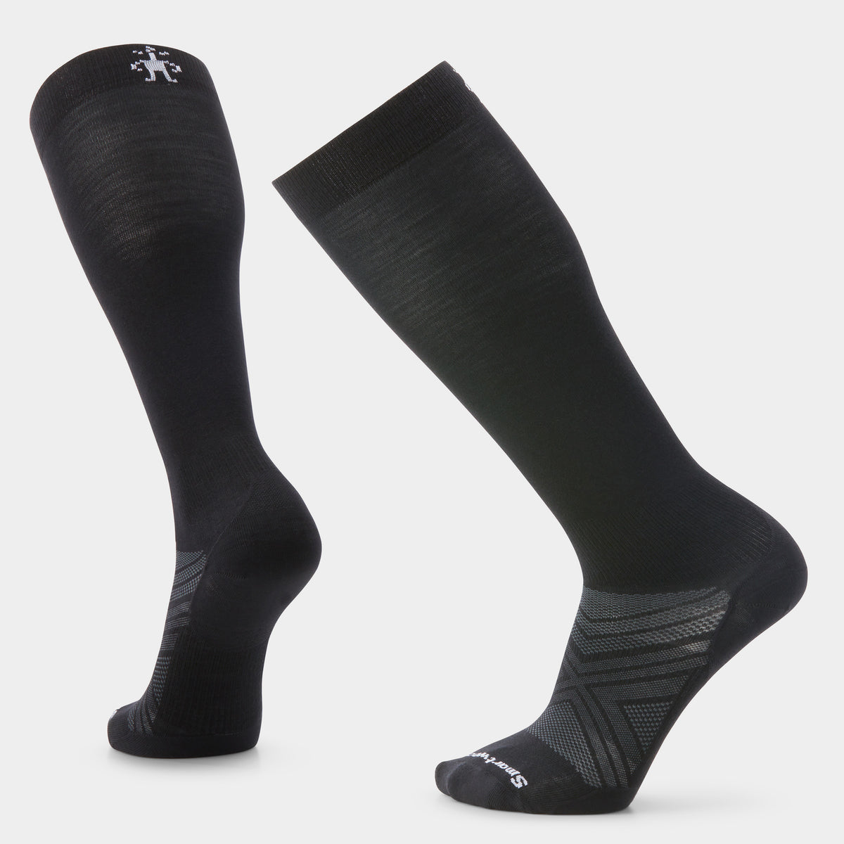 Ski Over The Calf Socks Black - 1