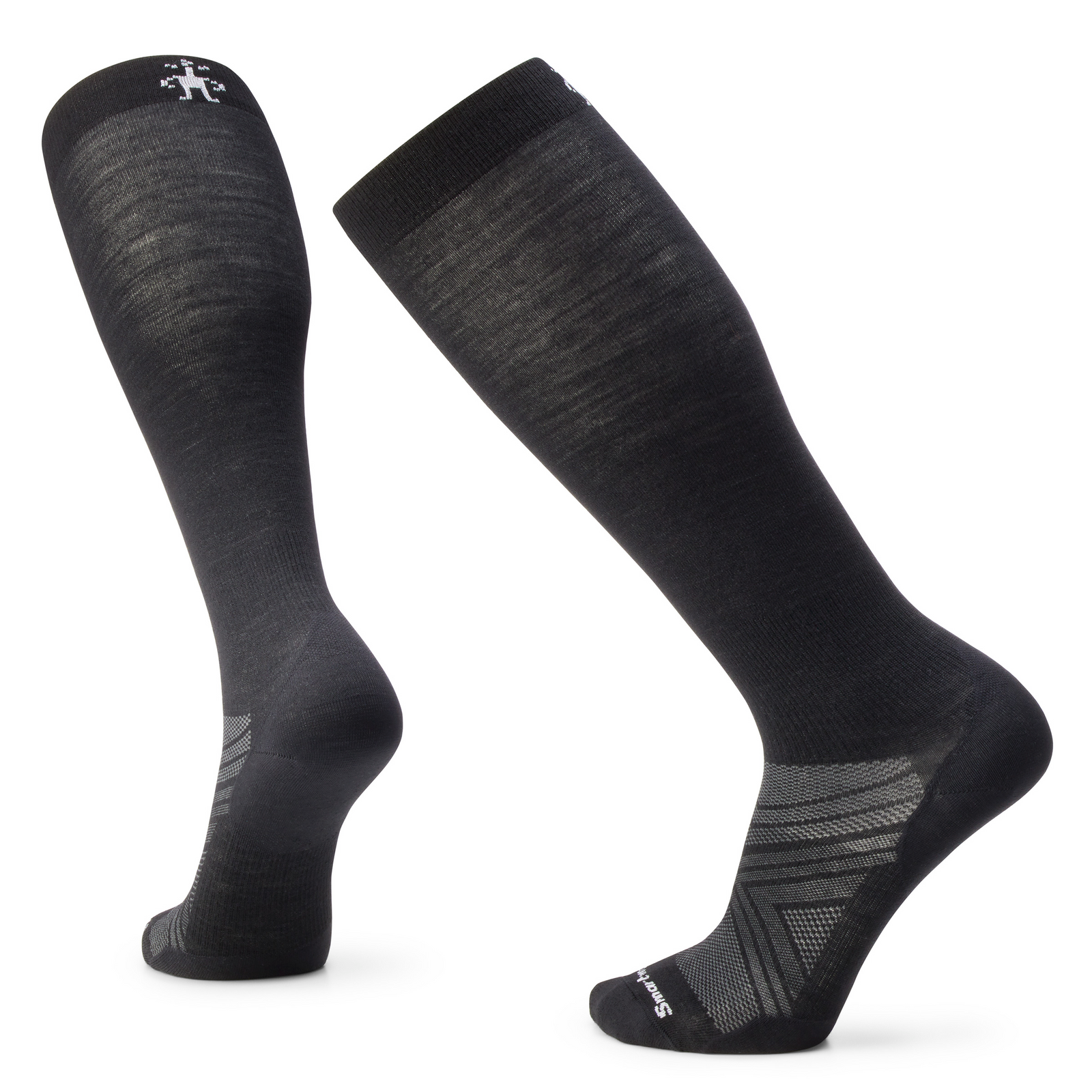 Ski Extra Stretch Over The Calf Socks Black - ver - 1