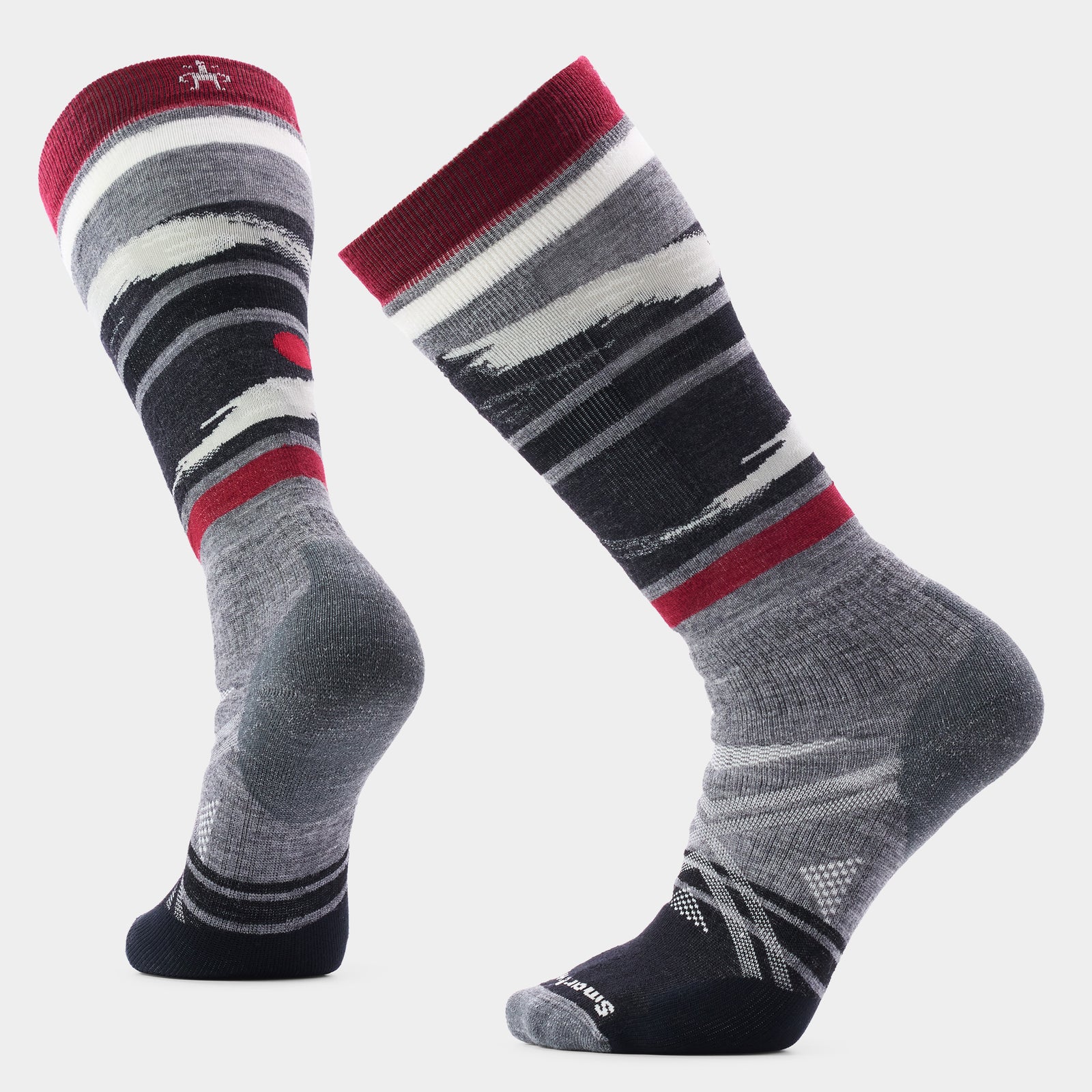 Ski Midnight Ski OTC Socks Black - ver - 1