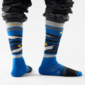 Ski Midnight Ski OTC Socks Black - ver - 2