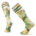 Ski Groovy Tie Dye Print Over The Calf Socks Deep Navy - ver - 1