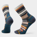 Hike Panorama Crew Socks Charcoal - ver - 1