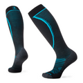 Women's Ski Extra Stretch Over The Calf Socks Charcoal - ver - 1