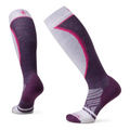 Women's Ski Extra Stretch Over The Calf Socks Charcoal - ver - 1