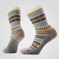 Everyday Cozy Snowed In Sweater Crew Socks Light Gray - ver - 1