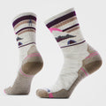 Women's Hike Mountain Moon Crew Socks Charcoal - ver - 1