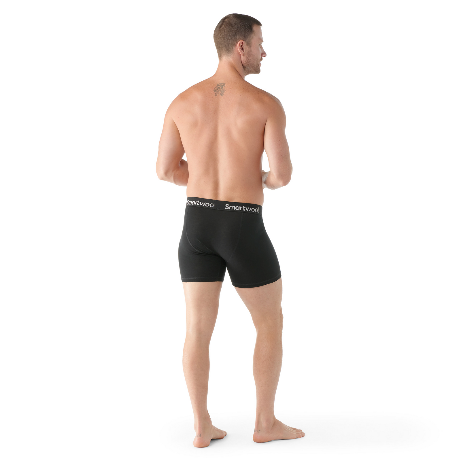 Men's Everyday Merino Boxer Brief Boxed Black - ver - 2