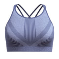 Women's Intraknit™ Strappy Bra Nightfall Blue Heather - ver - 5
