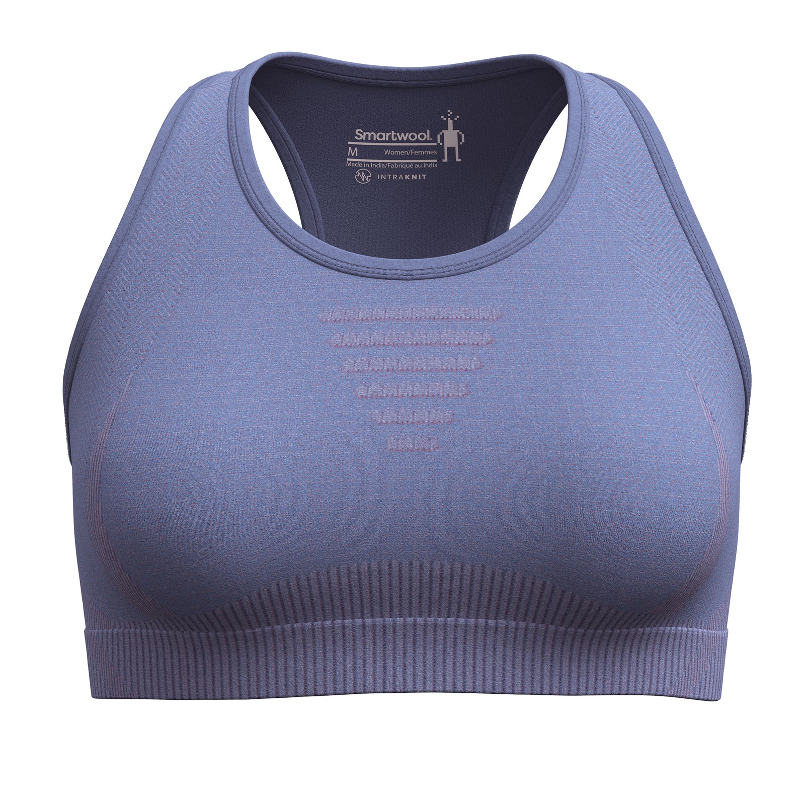 Women's Intraknit™ Racerback Bra Nightfall Blue Heather - ver - 3
