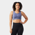 Women's Intraknit™ Racerback Bra Nightfall Blue Heather - ver - 1