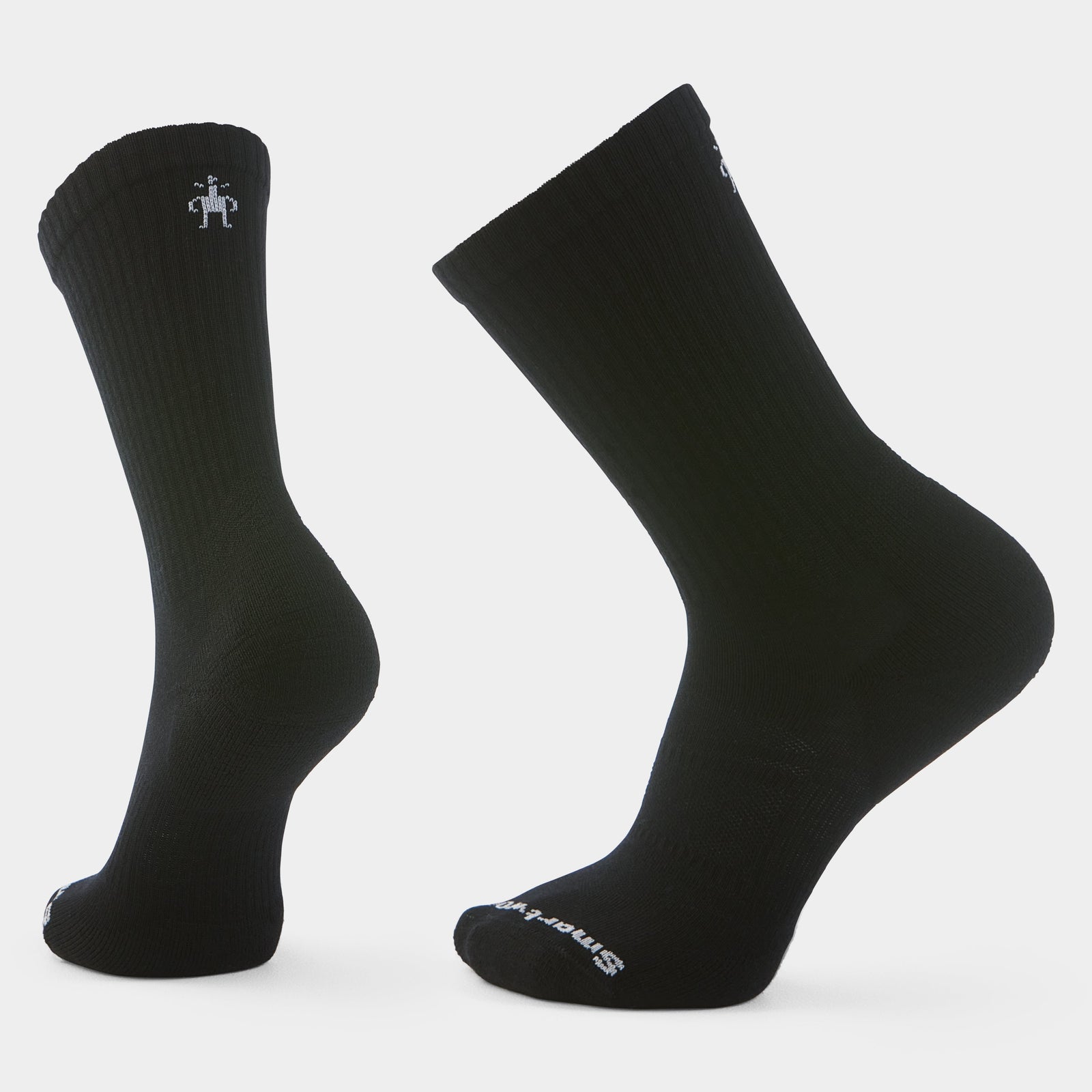 Everyday Athletic Crew Socks Black - ver - 1