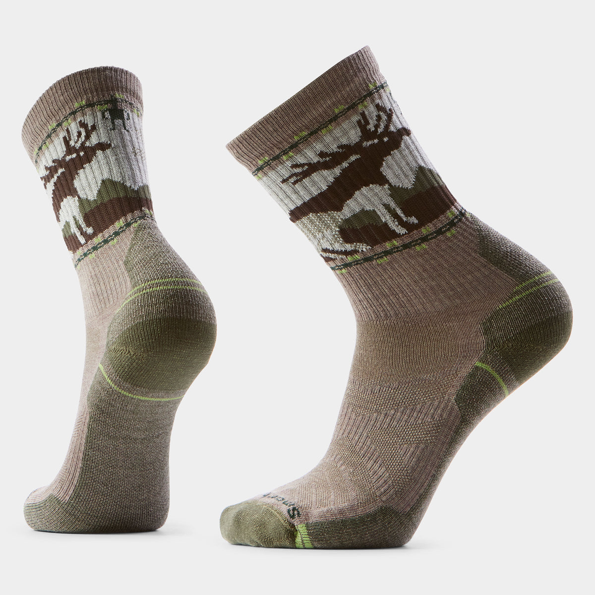 Hike Mountain Moose Crew Socks Deep Navy - 