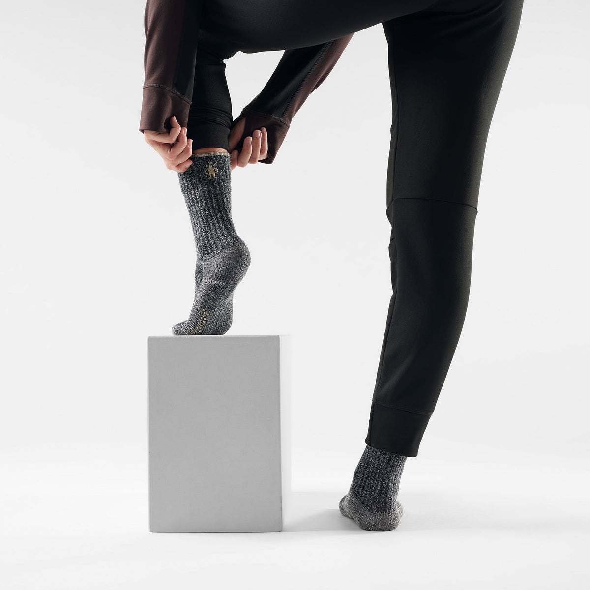 Hike Classic Edition Second Cut Crew Socks Charcoal - 2