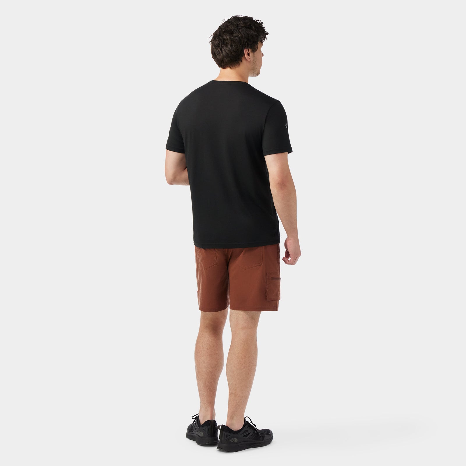 Men's Active Short Sleeve Black - ver - 2
