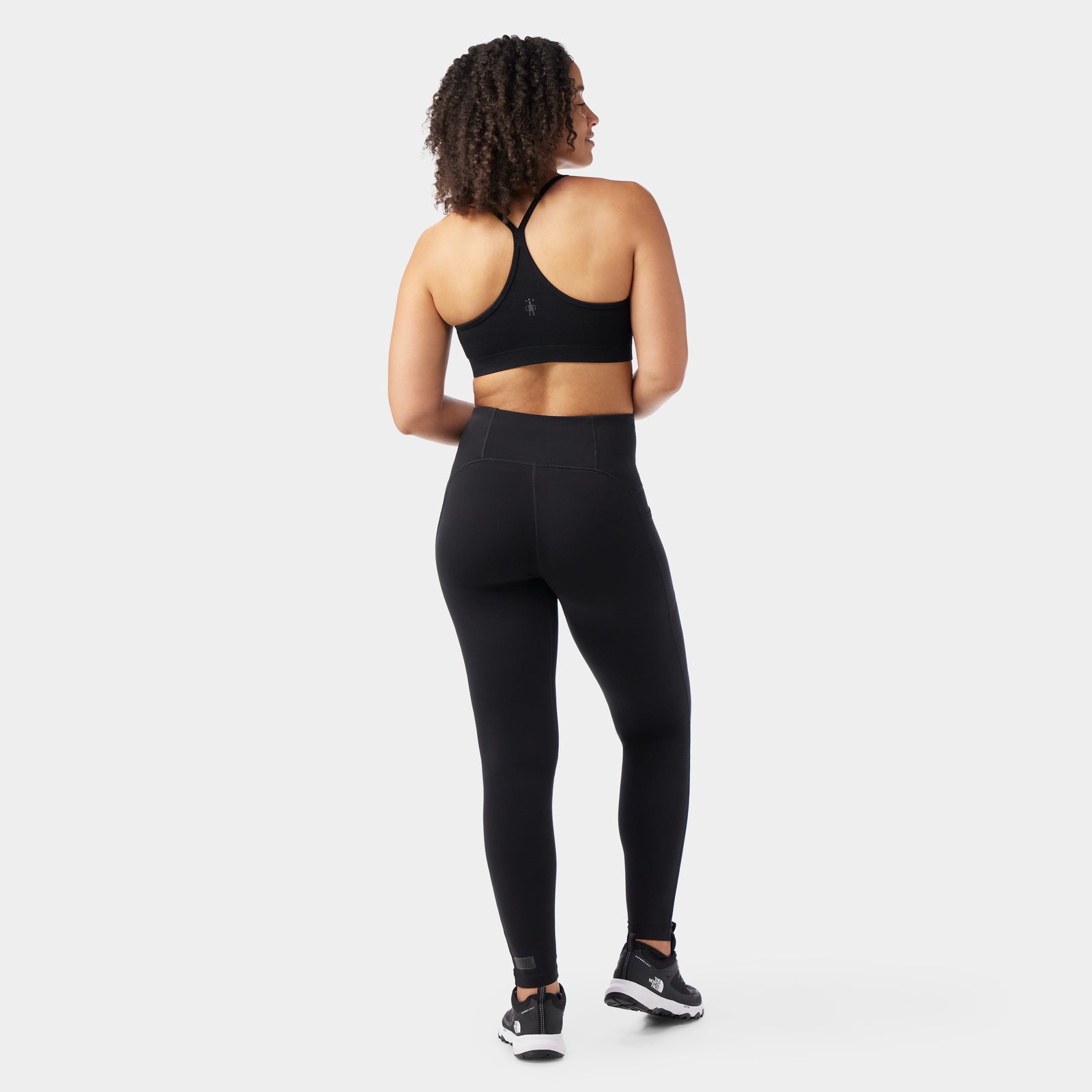 Women's Merino Blend Bralette Black - ver - 2