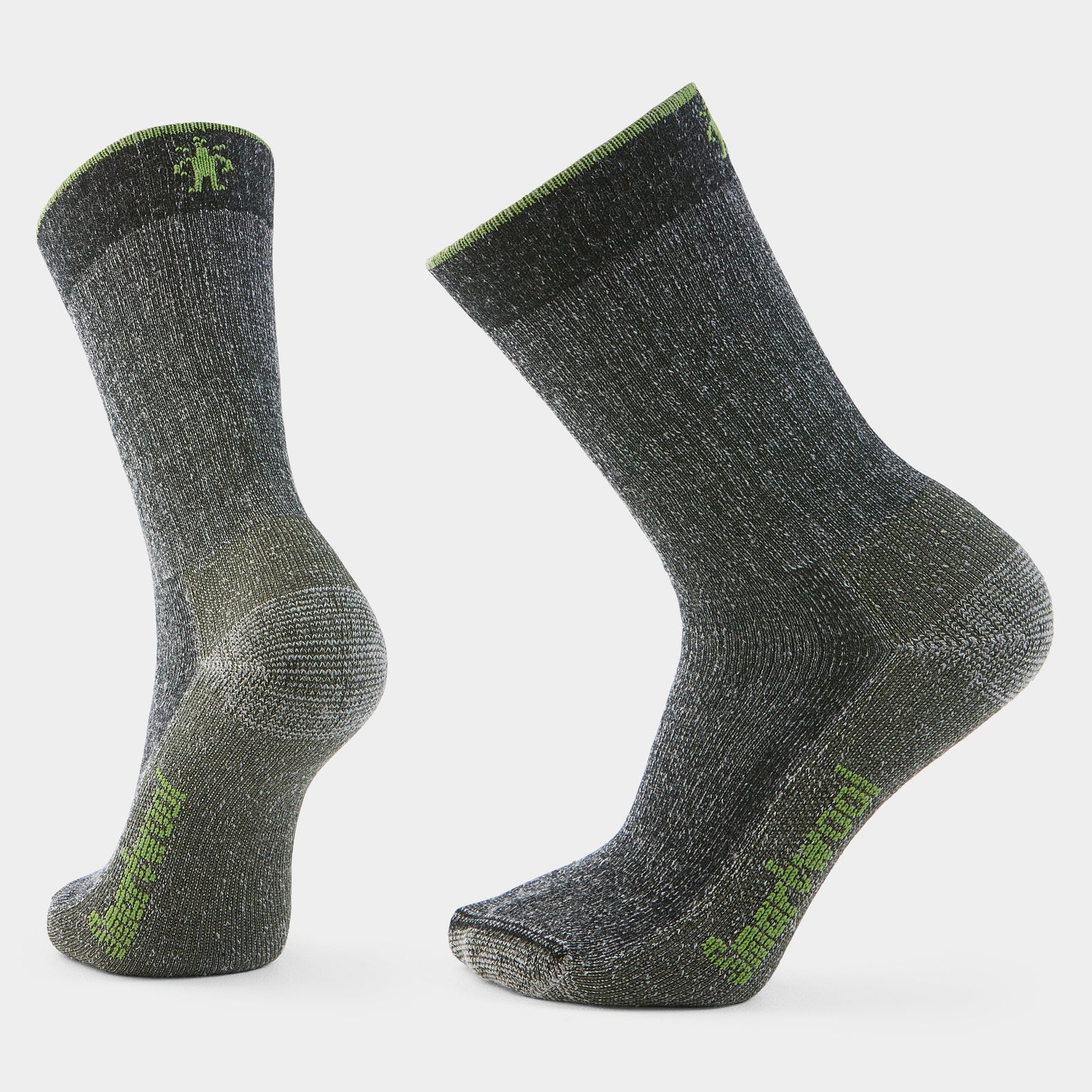 Hike Classic Edition Second Cut Crew Socks Black - ver - 1