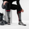 Intraknit™ Ski Over The Calf Socks Black - ver - 2
