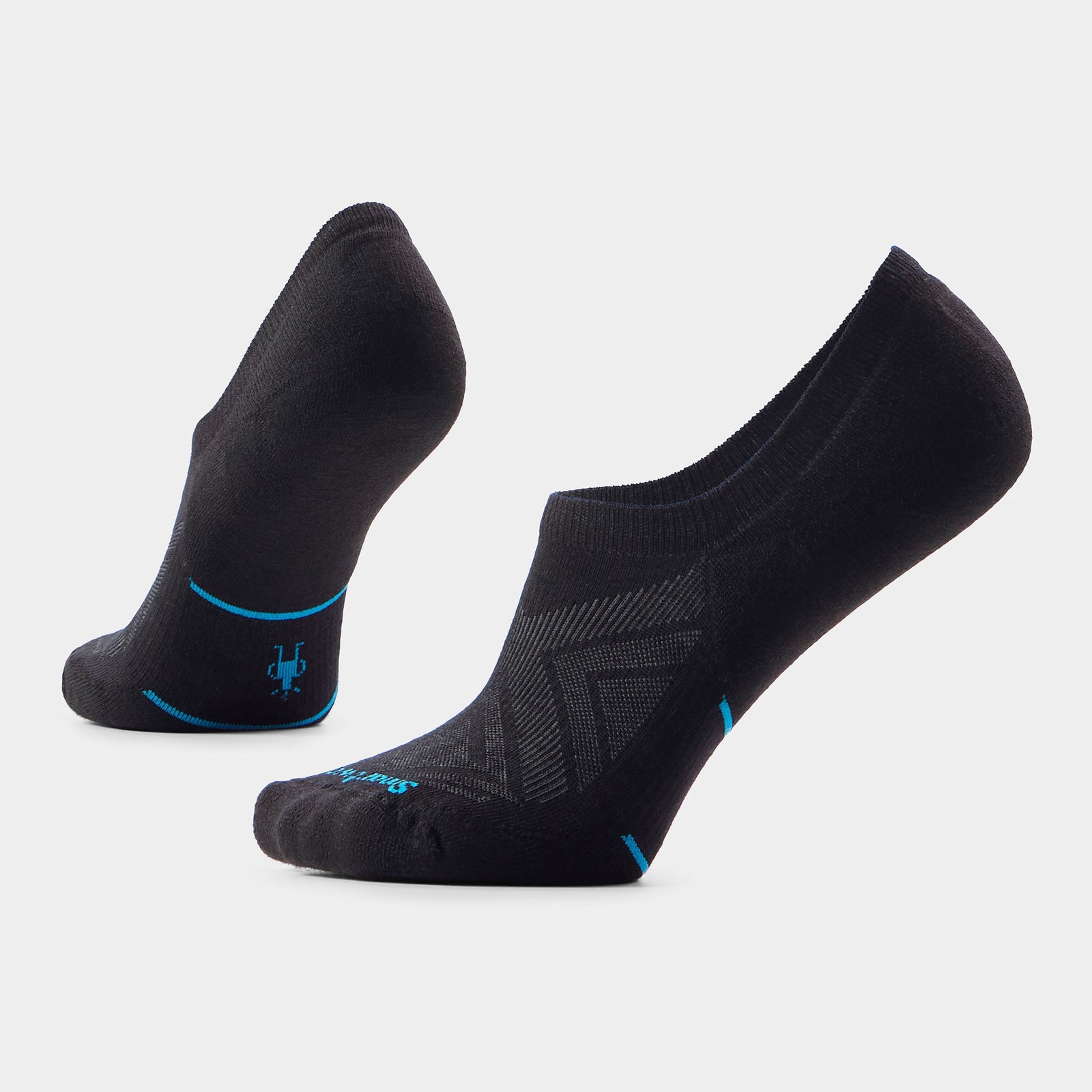 Women's Run No Show Socks Black - ver - 1