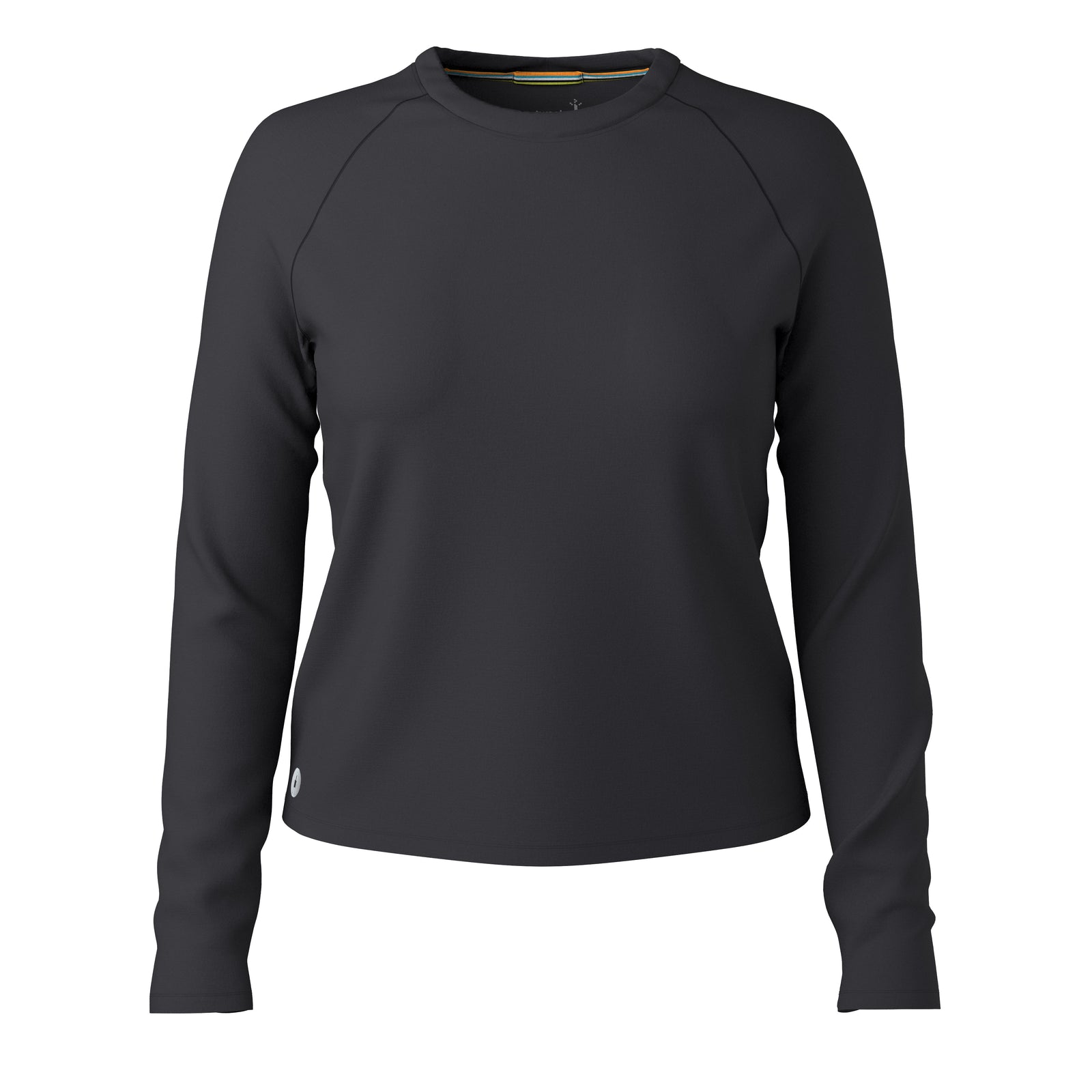 Women's Active Raglan Colorblock Long Sleeve Black - ver - 1
