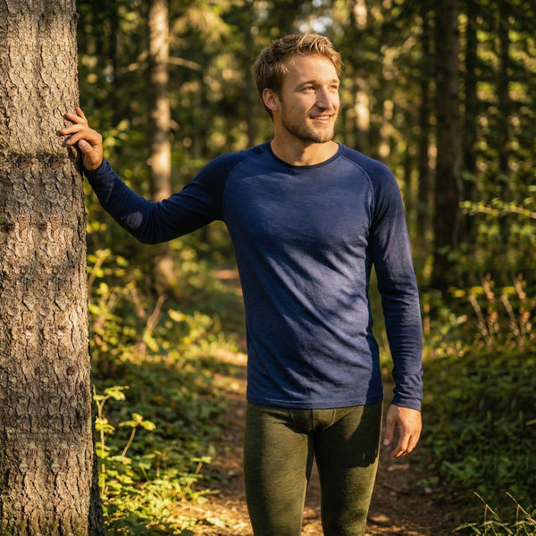 Men's Active Raglan Long Sleeve