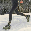 Women's Outdoor Merino Base Layer Bottom Charcoal Heather - ver - 4
