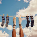 Everyday Diamond Jim Argyle Crew Socks Black - ver - 3