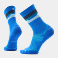Run Cold Weather Horizons Crew Socks Laguna Blue - ver - 1