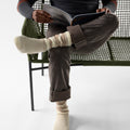 Everyday Cozy Slipper Socks Mocha - ver - 2