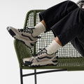 Women's Everyday Roll Top Crew Socks Moonbeam - ver - 2