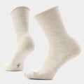 Women's Everyday Roll Top Crew Socks Moonbeam - ver - 1