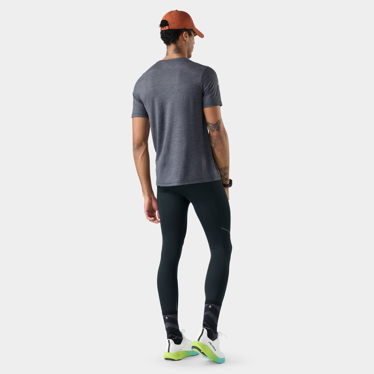 Men's Alpine Trace Active Short Sleeve Graphic Tee Charcoal Heather - 2