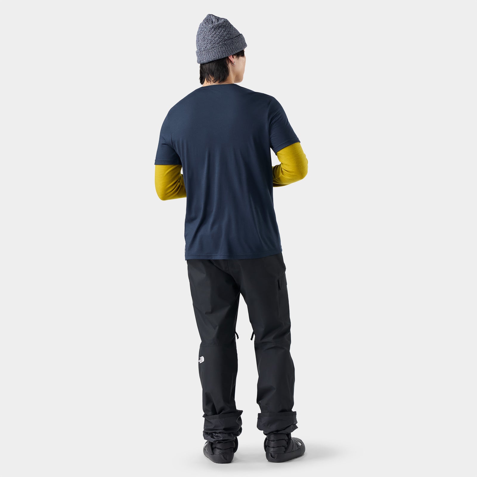 Men's Alpine Trace Active Short Sleeve Graphic Tee Charcoal Heather - ver - 2
