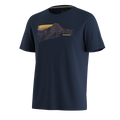 Men's Alpine Trace Active Short Sleeve Graphic Tee Charcoal Heather - ver - 3