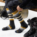 Snowboard Full Cushion Cold Canyon OTC Socks Charcoal - ver - 2