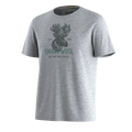Men's Moose Mode Active Short Sleeve Graphic Tee Light Gray Heather - ver - 3